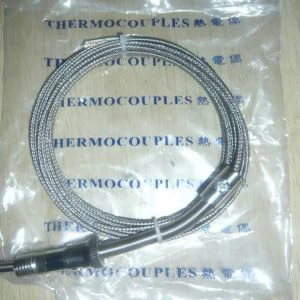 K -Thermoelement und Stecker